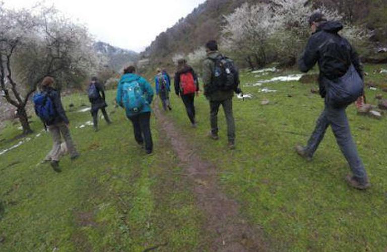 Day trip to Shirkent Dinosaur footprint!