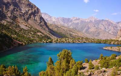 Dushanbe-Aloudin lake